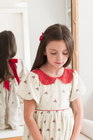 *PREORDER* Merry Mistletoe Charlotte Dress ~Short Sleeves