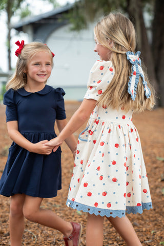 Prep School Dress Set ~ Navy