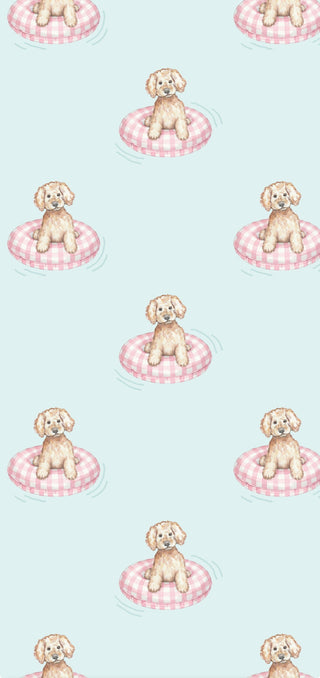 Pink Poolside Pups Comfort Set