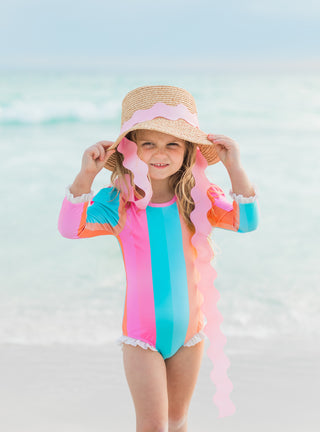 Long Sleeve Rashguard ~ Summer Sunset
