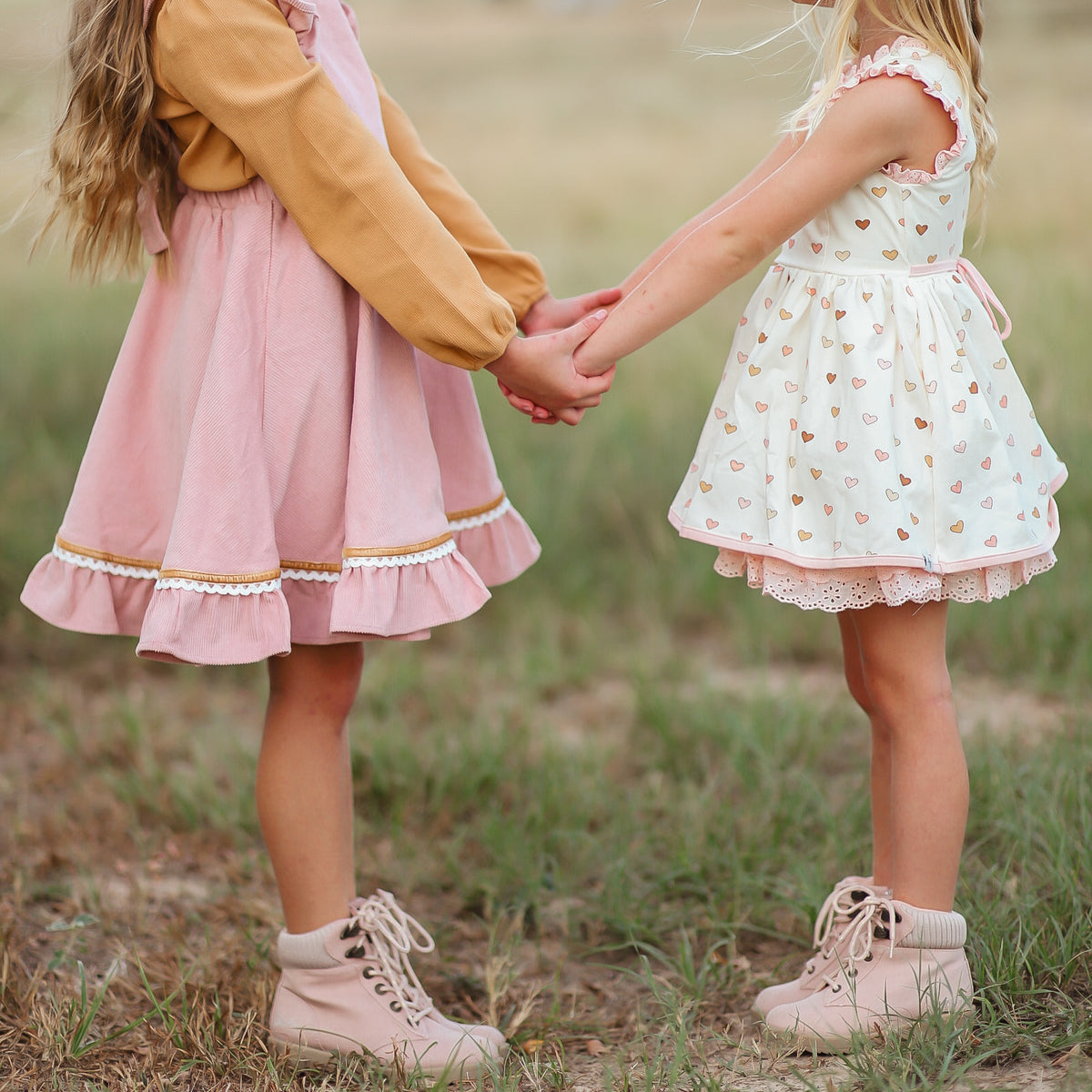 Autumn Rose Corduroy Pinafore