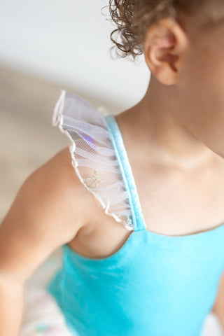 Birthday Dress & Bloomer Set ~ Blue