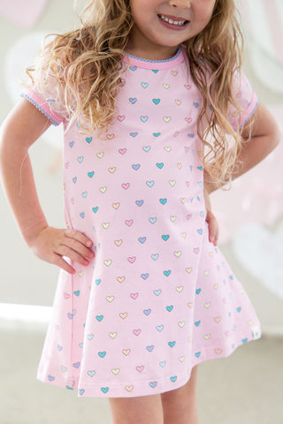 Pink Candyland T-shirt Dress