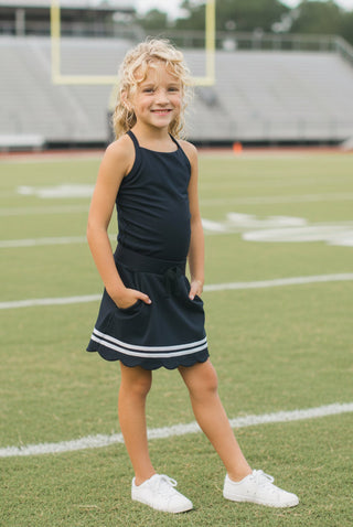 Gameday Scallop Athletic Set ~ Black