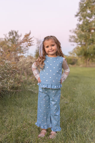 Candyland Denim Dolly Pants