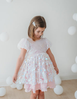 Charlotte Dress and Shorts Set - Mermaid