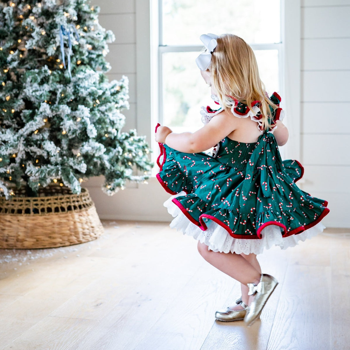 Peppermint Candy Pinafore