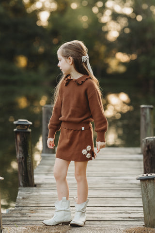 Brown Sugar Sweater Skort