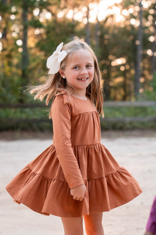 Long Sleeved Basic Set ~ Caramel