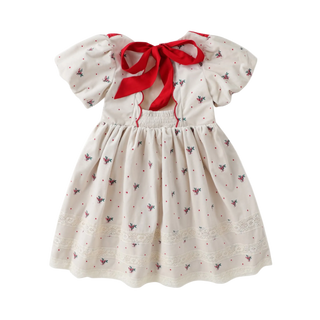 *PREORDER* Merry Mistletoe Charlotte Dress ~Short Sleeves