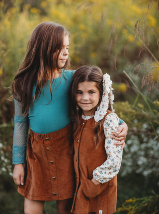 Corduroy Skort ~ Caramel