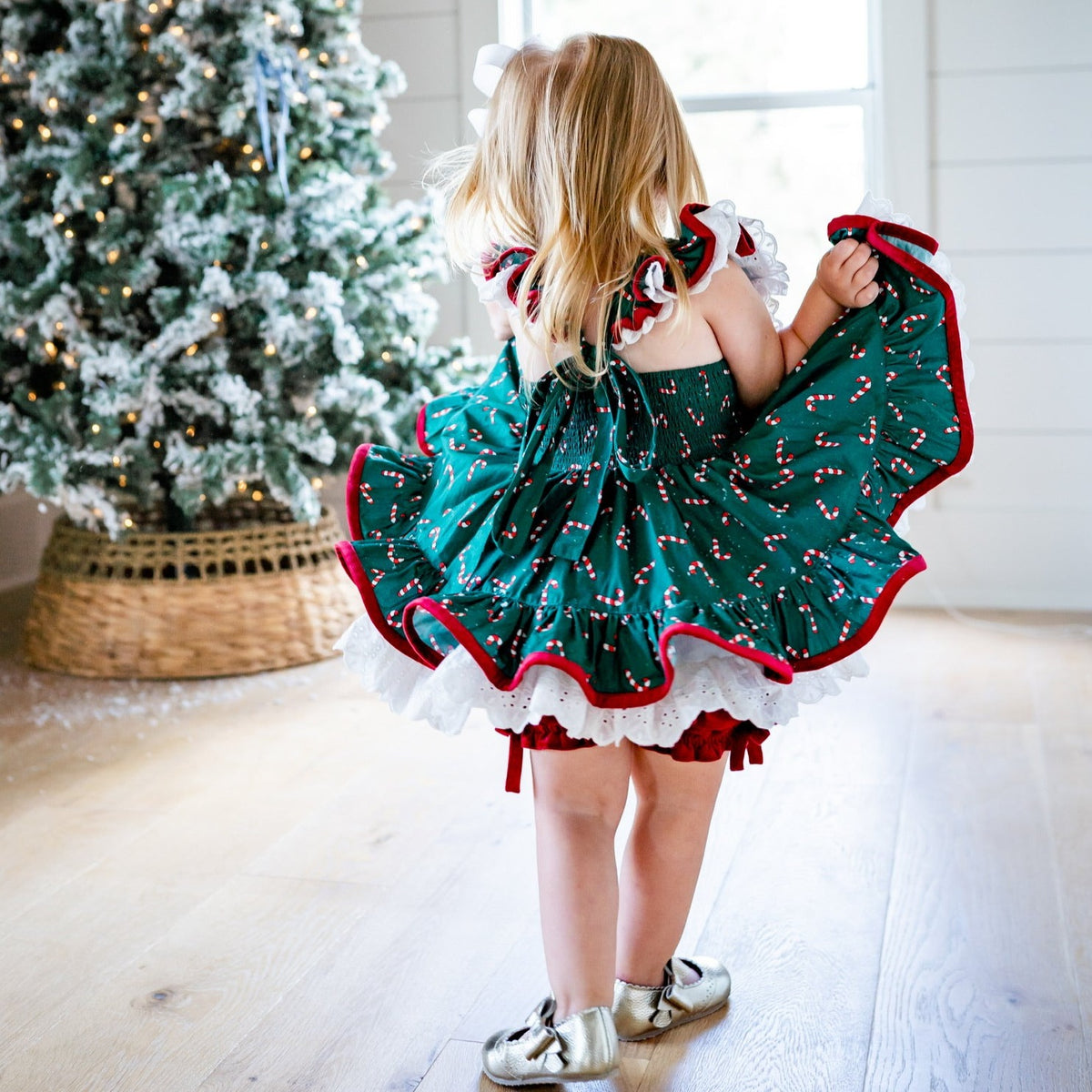 Peppermint Candy Pinafore