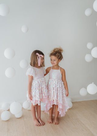 Charlotte Dress and Shorts Set - Mermaid
