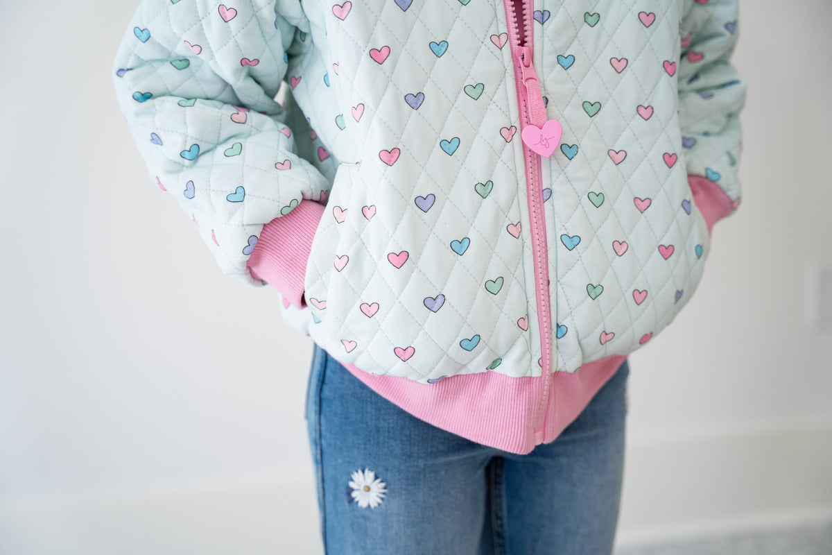 Quilted Candyland Bomber Jacket