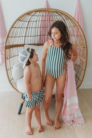 Cabana Stripe Swimsuit