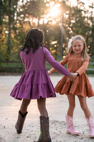 Long Sleeved Basic Set ~ Orchid