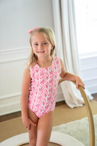 Leotard and Short Set ~ Bow Blossom