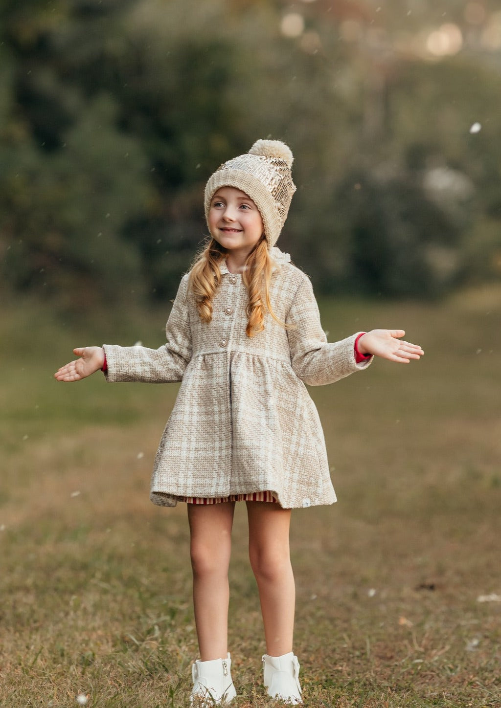 Snowflake Shimmer Coat