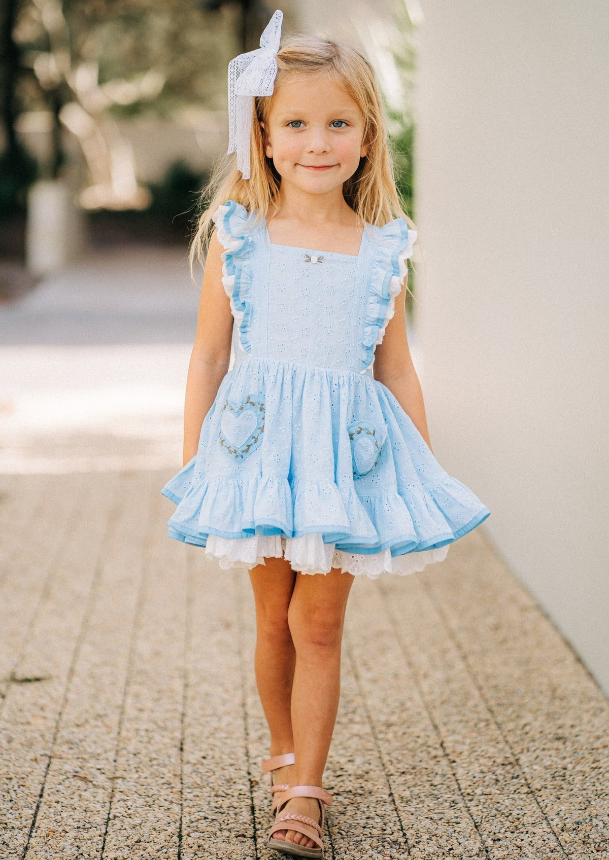 Heavenly Hearts Pinafore