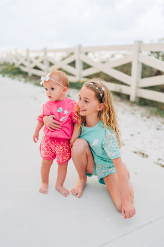 Sparkle Sport Set ~ Seashells