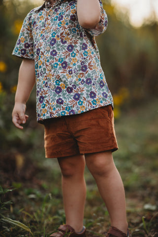Gemstone Garden Button-Up Shirt