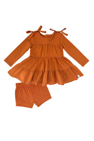 Long Sleeved Basic Set ~ Caramel