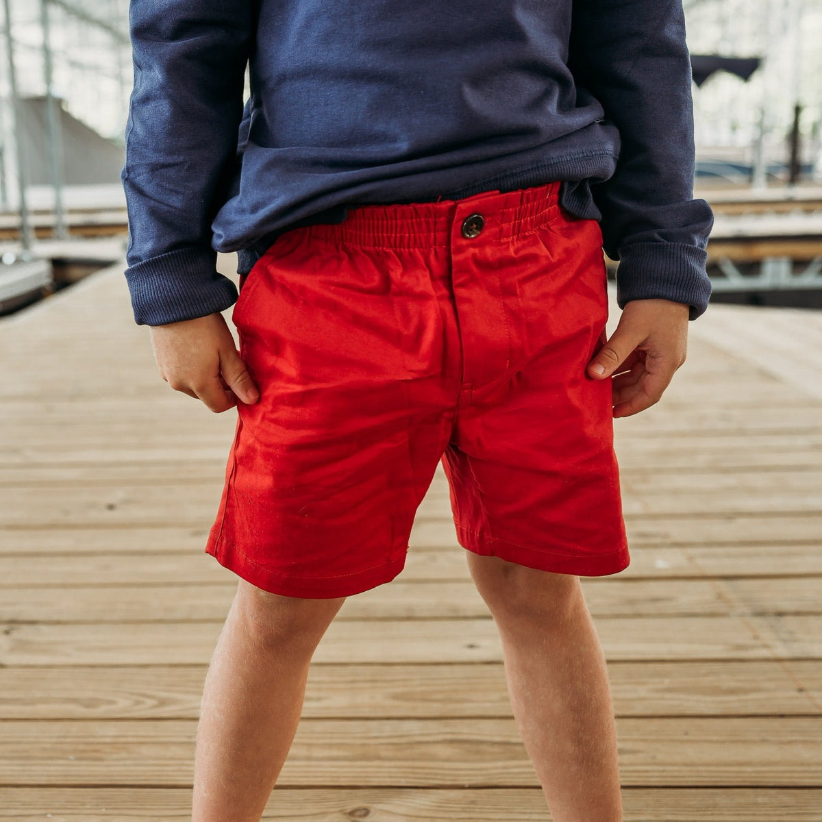 Red Boy Shorts