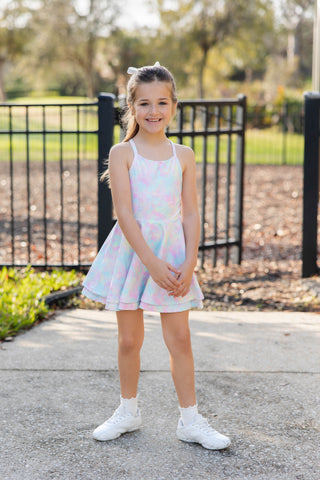 Rainbow Rush Athleisure Dress
