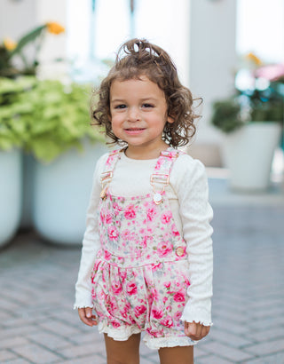 Prairie Rose Bloomer Overalls