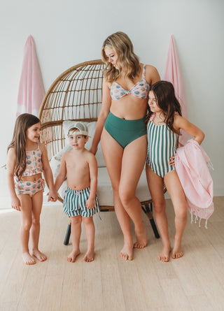 Cabana Stripe Swim Shorts