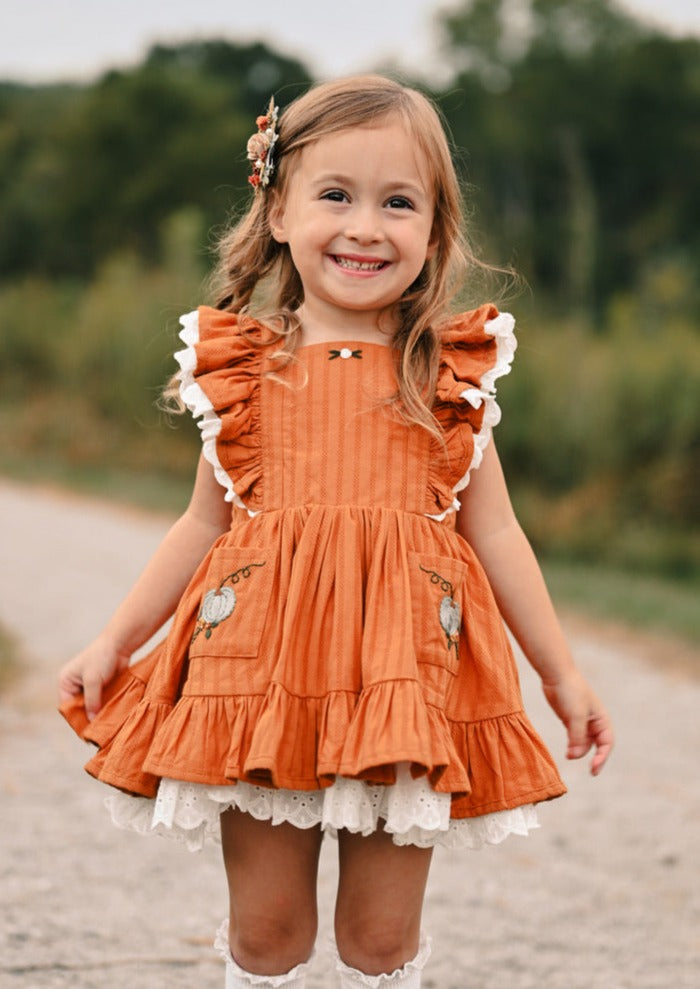 Pretty as a Pumpkin Pinafore