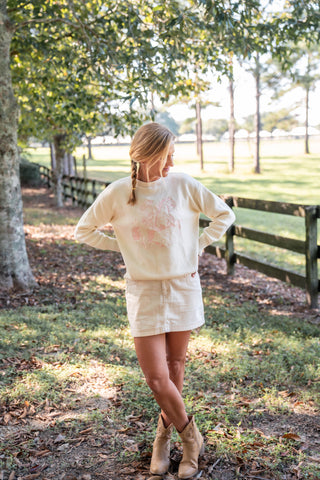 Women's Rodeo Rose Sweater