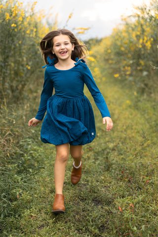 Blue Spruce Bubble Dress