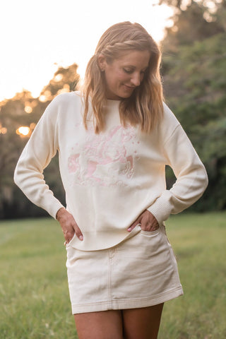 Women's Rodeo Rose Sweater