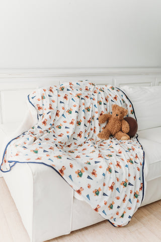 Touchdown Bears Luxe Blanket