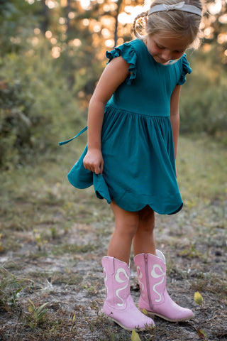 Scallop Basic Set ~ Peacock