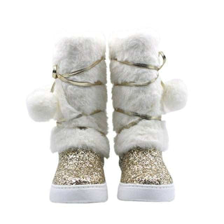 Golden Frost Snow Boots