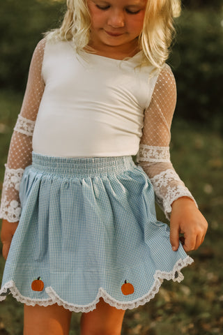Lace Layering Shirt ~ White