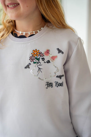 *PREORDER* Hey Boo Sweatshirt