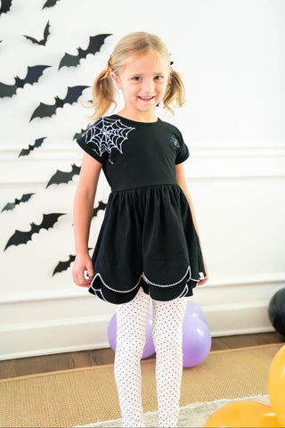 *PREORDER* Cobweb Cutie Scallop Tunic Set