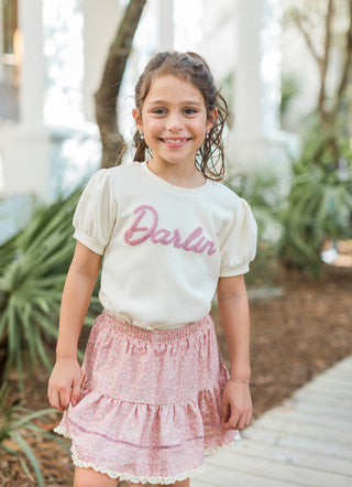 Blushing Briar Skort