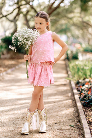 Blush Heritage Skort Set