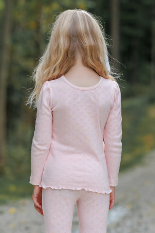 Bonnie Belle Pointelle Layering Shirt