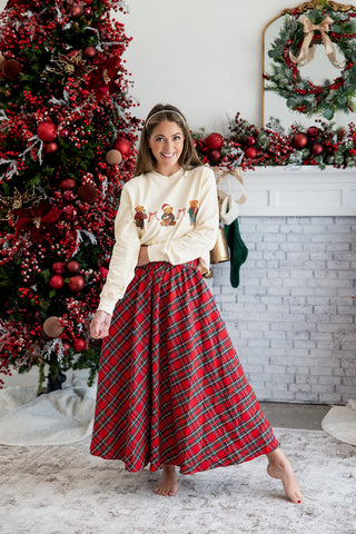 Women's Teddy's Tidings Sweatshirt