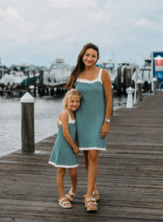 Women's Morning Fog Knit Dress (runs big, size down)