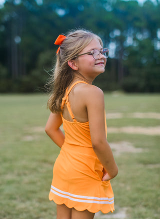 Gameday Scallop Athletic Set ~ Orange