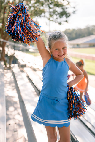 Gameday Scallop Athletic Set ~ Blue