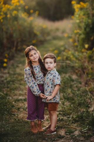 Layering Shirt Bundle ~ Gemstone Garden and Primrose