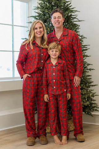 *PREORDER* Holiday Heirloom Plaid Button Down Comfort Set