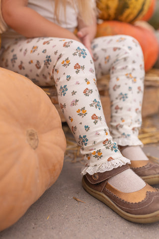 Fall Floral Legging Bundle ~ Gemstone Garden and Primrose